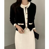 【オンオフ対応】配色サマーニットアンサンブル アンサンブル ニットカーディガン | COCOMOMO | 詳細画像21