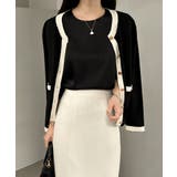 【オンオフ対応】配色サマーニットアンサンブル アンサンブル ニットカーディガン | COCOMOMO | 詳細画像22