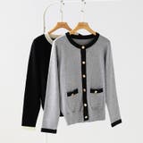 【オンオフ対応】配色サマーニットアンサンブル アンサンブル ニットカーディガン | COCOMOMO | 詳細画像23