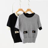 【オンオフ対応】配色サマーニットアンサンブル アンサンブル ニットカーディガン | COCOMOMO | 詳細画像24