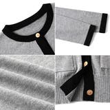 【オンオフ対応】配色サマーニットアンサンブル アンサンブル ニットカーディガン | COCOMOMO | 詳細画像25