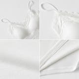 レーストリムカップ付きキャミソール レースキャミソール カップ付き | COCOMOMO | 詳細画像19