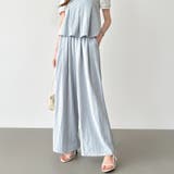 [一枚で旬顔レイヤード]ペプラムキャミセットアップ キャミソール セットアップ | COCOMOMO | 詳細画像29 