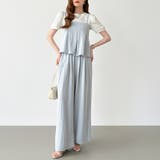 [一枚で旬顔レイヤード]ペプラムキャミセットアップ キャミソール セットアップ | COCOMOMO | 詳細画像30 