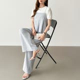 [一枚で旬顔レイヤード]ペプラムキャミセットアップ キャミソール セットアップ | COCOMOMO | 詳細画像31 