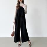 [一枚で旬顔レイヤード]ペプラムキャミセットアップ キャミソール セットアップ | COCOMOMO | 詳細画像32 