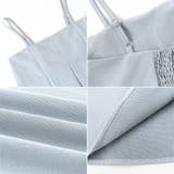 [一枚で旬顔レイヤード]ペプラムキャミセットアップ キャミソール セットアップ | COCOMOMO | 詳細画像45 