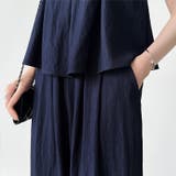 [一枚で旬顔レイヤード]ペプラムキャミセットアップ キャミソール セットアップ | COCOMOMO | 詳細画像8 