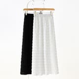 フクレジャガード ナロースカート シャーリングスカート | COCOMOMO | 詳細画像20