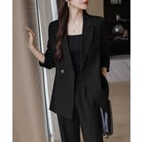 フォーマルにもオフィスにも着回せる セットアップ セレモニースーツ | COCOMOMO | 詳細画像13 