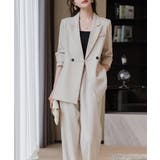 フォーマルにもオフィスにも着回せる セットアップ セレモニースーツ | COCOMOMO | 詳細画像2 