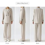 フォーマルにもオフィスにも着回せる セットアップ セレモニースーツ | COCOMOMO | 詳細画像18 