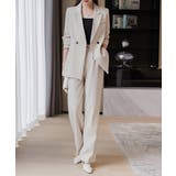 フォーマルにもオフィスにも着回せる セットアップ セレモニースーツ | COCOMOMO | 詳細画像4 