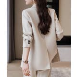 フォーマルにもオフィスにも着回せる セットアップ セレモニースーツ | COCOMOMO | 詳細画像6 