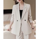 フォーマルにもオフィスにも着回せる セットアップ セレモニースーツ | COCOMOMO | 詳細画像8 