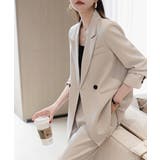 フォーマルにもオフィスにも着回せる セットアップ セレモニースーツ | COCOMOMO | 詳細画像9 