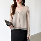 【透け感で魅せる洗練シアー】 シアーカーディガン サマーカーディガン | COCOMOMO | 詳細画像25 