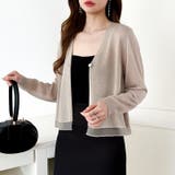 【透け感で魅せる洗練シアー】 シアーカーディガン サマーカーディガン | COCOMOMO | 詳細画像28 