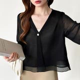 【透け感で魅せる洗練シアー】 シアーカーディガン サマーカーディガン | COCOMOMO | 詳細画像41 