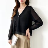 【透け感で魅せる洗練シアー】 シアーカーディガン サマーカーディガン | COCOMOMO | 詳細画像45 