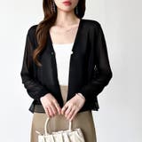 【透け感で魅せる洗練シアー】 シアーカーディガン サマーカーディガン | COCOMOMO | 詳細画像46 