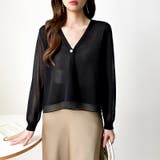 【透け感で魅せる洗練シアー】 シアーカーディガン サマーカーディガン | COCOMOMO | 詳細画像48 