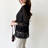 シアーレースの褒められカーディガン レースカーディガン シアーカーディガン | COCOMOMO | 詳細画像22 