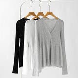 【オンオフ寄り添うとろみシアー】ペプラムカーディガン シアーカーディガン シアー | COCOMOMO | 詳細画像29 