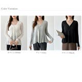 【オンオフ寄り添うとろみシアー】ペプラムカーディガン シアーカーディガン シアー | COCOMOMO | 詳細画像31 