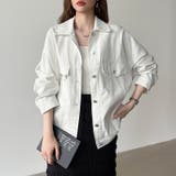 【羽織るだけで即こなれ感】デニムジャケット Gジャン オーバーサイズ | COCOMOMO | 詳細画像10