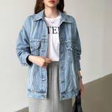 【羽織るだけで即こなれ感】デニムジャケット Gジャン オーバーサイズ | COCOMOMO | 詳細画像24