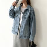【羽織るだけで即こなれ感】デニムジャケット Gジャン オーバーサイズ | COCOMOMO | 詳細画像25