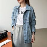 【羽織るだけで即こなれ感】デニムジャケット Gジャン オーバーサイズ | COCOMOMO | 詳細画像26