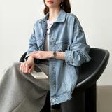 【羽織るだけで即こなれ感】デニムジャケット Gジャン オーバーサイズ | COCOMOMO | 詳細画像28