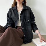 【羽織るだけで即こなれ感】デニムジャケット Gジャン オーバーサイズ | COCOMOMO | 詳細画像34