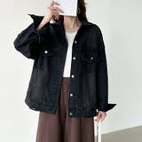 【羽織るだけで即こなれ感】デニムジャケット Gジャン オーバーサイズ | COCOMOMO | 詳細画像36