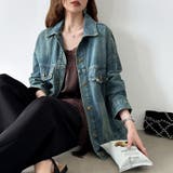 【羽織るだけで即こなれ感】デニムジャケット Gジャン オーバーサイズ | COCOMOMO | 詳細画像5