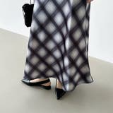 艶めくチェック柄マーメイド チェックスカート マーメイドスカート | COCOMOMO | 詳細画像22 