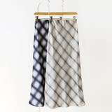 艶めくチェック柄マーメイド チェックスカート マーメイドスカート | COCOMOMO | 詳細画像23 