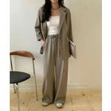 大人のこなれ感 セットアップ パンツスーツ | COCOMOMO | 詳細画像14