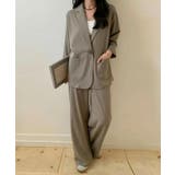 大人のこなれ感 セットアップ パンツスーツ | COCOMOMO | 詳細画像15