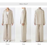 大人のこなれ感 セットアップ パンツスーツ | COCOMOMO | 詳細画像19