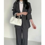 大人のこなれ感 セットアップ パンツスーツ | COCOMOMO | 詳細画像5