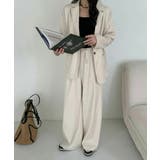 大人のこなれ感 セットアップ パンツスーツ | COCOMOMO | 詳細画像6