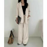 大人のこなれ感 セットアップ パンツスーツ | COCOMOMO | 詳細画像8