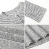 リブ×ペプラムのシアーカーディガン ペプラムカーディガン カーディガン | COCOMOMO | 詳細画像31 