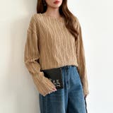 フリンジジャガード カットソー ロンT | COCOMOMO | 詳細画像21 