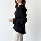 フリンジジャガード カットソー ロンT | COCOMOMO | 詳細画像27 