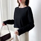 フリンジジャガード カットソー ロンT | COCOMOMO | 詳細画像31 