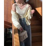 【インナーにもトップスにも】前後2wayリブタンクトップ タンクトップ Vネック | COCOMOMO | 詳細画像35 